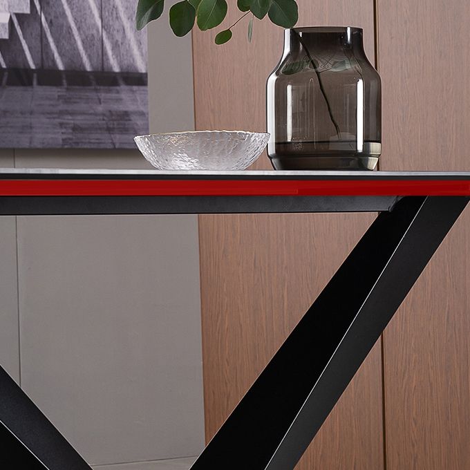 Modern 1/4/5/7 Pieces Dinette Set with Black Sintered Stone Top Rectangle Dining Table Set Clearhalo 'Dining Room Sets' 'Dining Tables & Seating' 'dining_room_set' 'furn' 'furn_dining_room_set' 'Furniture' 'furniture_dining_room_set' 'Kitchen & Dining Furniture' 1200x1200_f19badeb-d4b7-4edd-ac61-2626af99f456