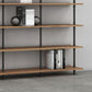 9.84"W Bookshelf Industrial Style Wall Mounted Bookcase for Home and Office