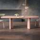 Modern Solid Wood Dining Table for restaurant Rectangle Table with Double Pedestal Clearhalo ' dining_table' 'Dining Tables & Seating' 'Dining Tables' 'furn' 'furn_dining_table' 'Furniture' 'furniture_dining_table' 'Kitchen & Dining Furniture' 'kitchen&dining_furn' 'kitchen' 'kitchen_dining_table' 1200x1200_f19f8ef5-acb1-4ae1-a761-d9c90ff74a37