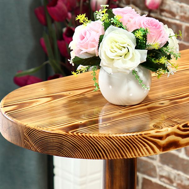 Traditional Ellipse Bar Table Storable Solid Wood Table for Living Room Clearhalo 'Bar Furniture' 'Bar Tables' 'bar_tables' 'furn' 'furn_bar_tables' 'Furniture' 'Kitchen & Dining Furniture' 1200x1200_f1a02a46-7b7e-4709-ac70-7b1af19228db