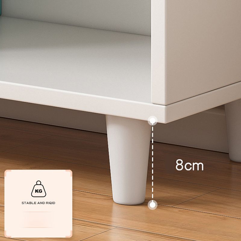 11.8"H Modern Bookshelf Engineered Wood 4-Shelf Standard Bookcase for Home Office Clearhalo 'Bookcases' 'furn' 'furn_bookcases' 'Furniture' 'Office Furniture' 1200x1200_f1a1cda9-a260-4d96-950c-9d6f097d5ef6