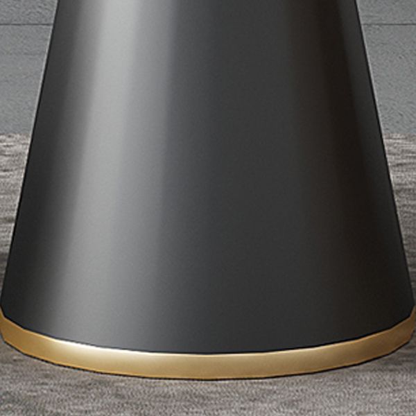 Faux Leather Arm Chair 30.70" High Recessed Arms Accent Chair