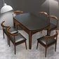 Kitchen Contemporary Dinner Table 4 Legs Extendable Dining Table Clearhalo 'Dining Tables & Seating' 'Dining Tables' 'dining_table' 'furn' 'furn_dining_table' 'Furniture' 'Kitchen & Dining Furniture' 1200x1200_f1a37e97-5934-43ab-9e4f-7351e911abe2
