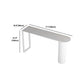 Modern Style 1/2/5 Pieces Sintered Stone Pub Table Set Fixed Table Counter Table Clearhalo 'Bar Furniture' 'furn' 'furn_home_bar_bar_sets' 'Furniture' 'Home Bars & Bar Sets' 'home_bar_bar_sets' 'Kitchen & Dining Furniture' 1200x1200_f1a50d85-e734-4e2c-b195-2ecd9092a1ff