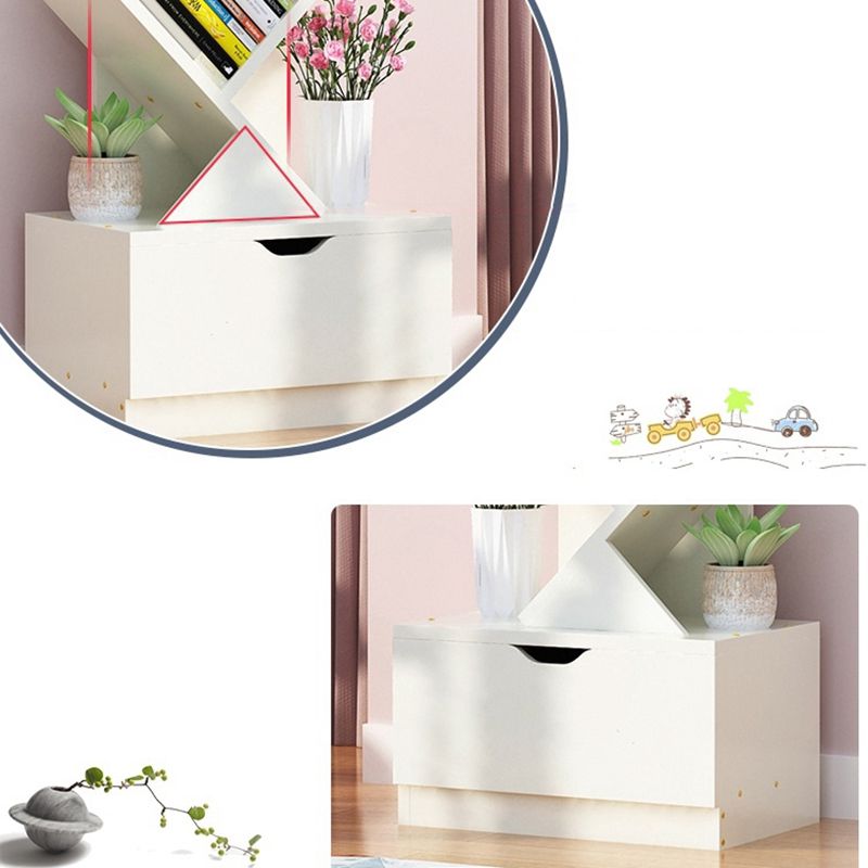 Modern Engineer Wood Bookshelf 7.87" Wide Office Shelf Bookcase Clearhalo 'Bookcases' 'furn' 'furn_bookcases' 'Furniture' 'Office Furniture' 1200x1200_f1a64937-3292-4048-9ea4-3dd53addf794