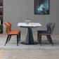 Modern Sintered Stone Dining Round Table Set 1/4/5/7 Pieces Dining Set Clearhalo 'Dining Room Sets' 'Dining Tables & Seating' 'dining_room_set' 'furn' 'furn_dining_room_set' 'Furniture' 'Kitchen & Dining Furniture' 1200x1200_f1a86693-0cfa-42d2-b90e-6a41b4972fc8