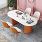Modern Standard Oval Dining Table Sintered Stone Dining Table for Kitchen Clearhalo ' dining_table' 'Dining Tables & Seating' 'Dining Tables' 'furn' 'furn_dining_table' 'Furniture' 'furniture_dining_table' 'Kitchen & Dining Furniture' 'kitchen&dining_furn' 'kitchen' 'kitchen_dining_table' 1200x1200_f1a91d6e-e532-41fd-818c-1b9511551f16