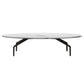 Glam Slate Coffee Cocktail Table 4 Legs Cocktail Table for Living Room Clearhalo 'Coffee & Accent Tables' 'Coffee Tables' 'coffee_tables' 'furn' 'furn_coffee_tables' 'Furniture' 'Living Room Furniture' 1200x1200_f1aab5f6-a4fa-4e6a-830a-429cee6bcbc1