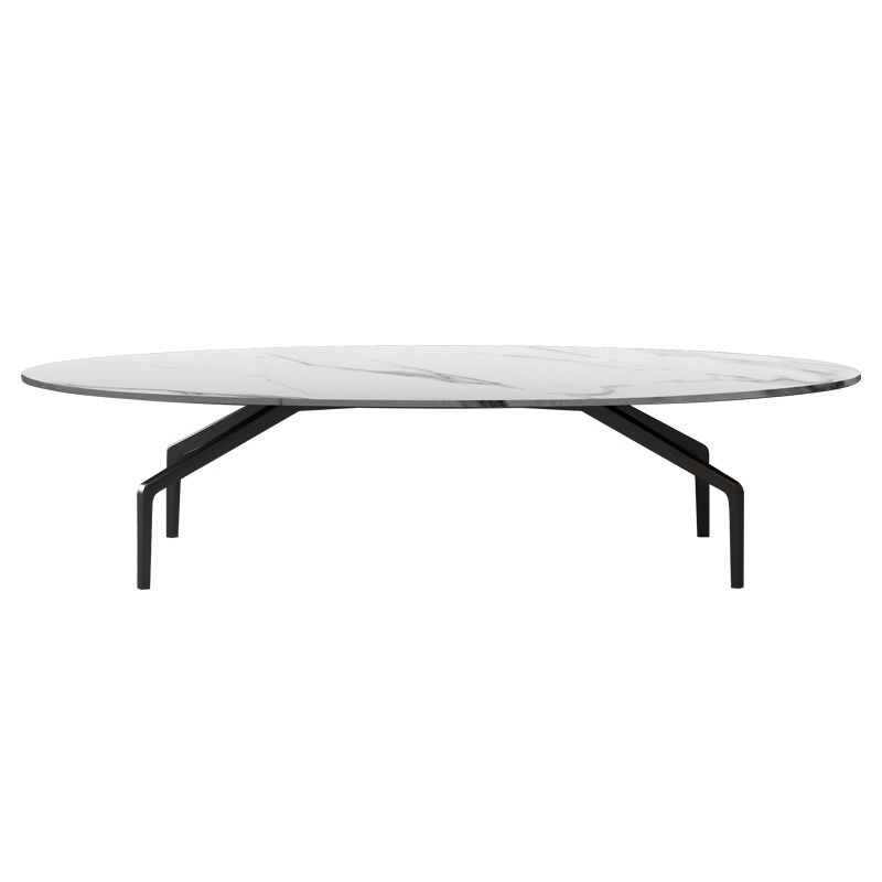 Glam Slate Coffee Cocktail Table 4 Legs Cocktail Table for Living Room Clearhalo 'Coffee & Accent Tables' 'Coffee Tables' 'coffee_tables' 'furn' 'furn_coffee_tables' 'Furniture' 'Living Room Furniture' 1200x1200_f1aab5f6-a4fa-4e6a-830a-429cee6bcbc1