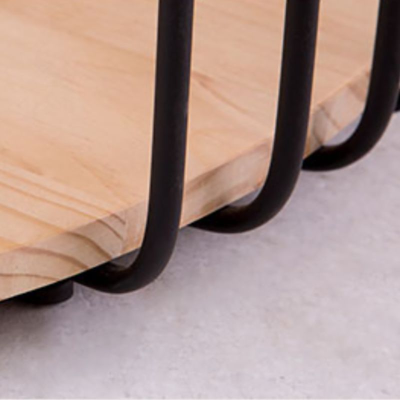 Nordic Solid Wood Round Coffee Cocktail Table with Floor Shelf Clearhalo 'Coffee & Accent Tables' 'Coffee Tables' 'coffee_tables' 'furn' 'furn_coffee_tables' 'Furniture' 'Living Room Furniture' 1200x1200_f1ab1f0d-4133-4613-8b3d-92bb1ec1e2ff