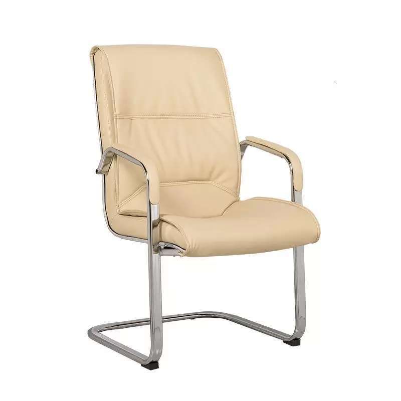 Middle/High Back Ergonomic Task Chair Fixed Arms Leather Desk Chair Clearhalo 'furn' 'furn_office_chair' 'Furniture' 'Office Chairs' 'Office Furniture' 'office_chair' 1200x1200_f1aba971-19af-4e30-9685-e2e0efef9130