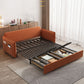 Moderne orange Sitzen Cabrio -Sofa mit Kissen für Wohnung