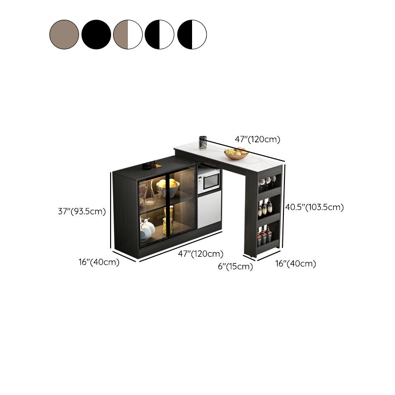 Modem & Contemporary Rectangle Wood Bar Height Pub Table for Living Room Clearhalo 'Bar Furniture' 'Bar Tables' 'bar_tables' 'furn' 'furn_bar_tables' 'Furniture' 'Kitchen & Dining Furniture' 1200x1200_f1b01b9a-5e94-41c5-a708-246c11565b6b