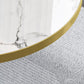 Contemporary Round Dining Table Sintered Stone Dining Table with Tulip Base for Dining Room Clearhalo ' dining_table' 'Dining Tables & Seating' 'Dining Tables' 'furn' 'furn_dining_table' 'Furniture' 'furniture_dining_table' 'Kitchen & Dining Furniture' 'kitchen&dining_furn' 'kitchen' 'kitchen_dining_table' 1200x1200_f1b0e690-6d11-49f9-9598-08169751a2c1
