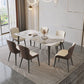 Rectangle Dining Site Table Contemporary Style Stone Furniture with 4 Legs Clearhalo ' dining_table' 'Dining Tables & Seating' 'Dining Tables' 'furn' 'furn_dining_table' 'Furniture' 'furniture_dining_table' 'Kitchen & Dining Furniture' 'kitchen&dining_furn' 'kitchen' 'kitchen_dining_table' 1200x1200_f1b28e41-3f27-41f7-a53b-b59bcd1fddb1