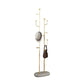 Contemporary Hall Tree Metal Free Standing with Hooks Coat Hanger Clearhalo 'Entry & Mudroom Furniture' 'furn' 'furn_hall_tree_coat_racks' 'Furniture' 'Hall Trees & Coat Racks' 'hall_tree_coat_racks' 1200x1200_f1b2ffeb-2a95-4b61-a068-ec6607e4af21
