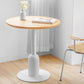 Industrial Style Dining Site Table MDF Dining Room Furniture with Pedestal Base Clearhalo ' dining_table' 'Dining Tables & Seating' 'Dining Tables' 'furn' 'furn_dining_table' 'Furniture' 'furniture_dining_table' 'Kitchen & Dining Furniture' 'kitchen&dining_furn' 'kitchen' 'kitchen_dining_table' 1200x1200_f1b306ef-2c37-4109-89d7-09b9ca35d1ce