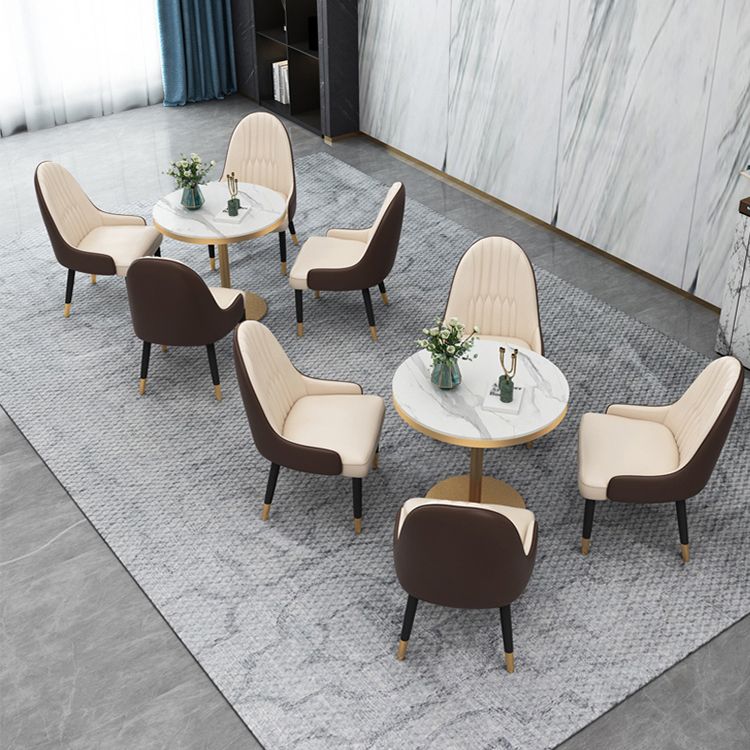 1/2/4/5 Pcs Metal Scandinavian Dining Room Set with Round Table Dinette Set Clearhalo 'Dining Room Sets' 'Dining Tables & Seating' 'dining_room_set' 'furn' 'furn_dining_room_set' 'Furniture' 'furniture_dining_room_set' 'Kitchen & Dining Furniture' 'kitchen&dining_furn' 'kitchen' 1200x1200_f1b3cb67-734a-4b5f-a5b7-d11a40309796