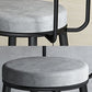 Modern Armless Backrest Counter Stool Iron Cafe Bar Stool with Velvet Cushion Clearhalo 'Bar Furniture' 'Bar Stools' 'bar_stools' 'furn' 'furn_bar_stools' 'Furniture' 'furniture_bar_stools' 'Kitchen & Dining Furniture' 1200x1200_f1b51e40-045b-4815-8ad0-41d3259682ae