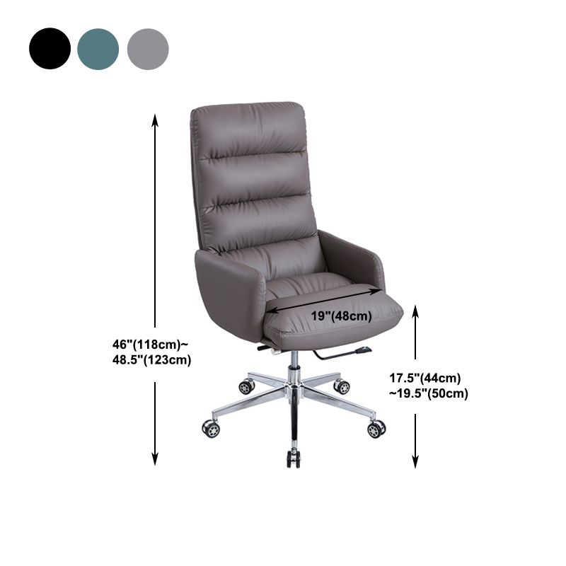 Chaise d'ordinateur ergonomique Executive High Back Fricte avec roues