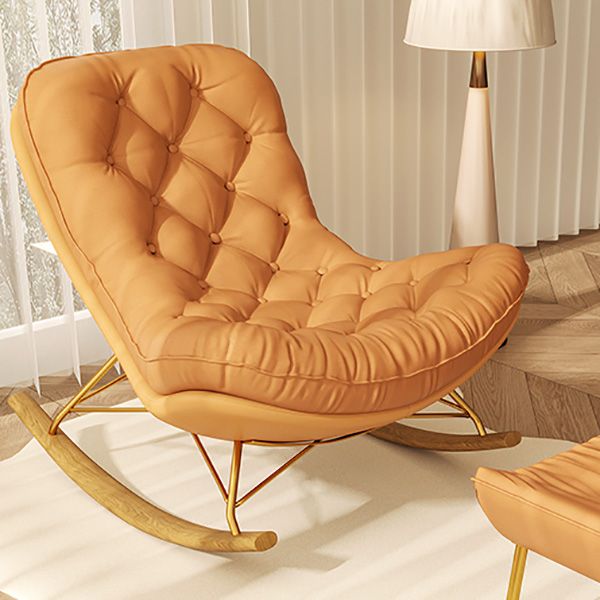 Contemporary Leisure Light Luxury Chaise Rocking Chair Lounge Lazy Chair Clearhalo 'Chairs & Seating' 'furn' 'furn_rocking_chairs' 'Furniture' 'Living Room Furniture' 'Rocking Chairs' 'rocking_chairs' 1200x1200_f1bc085e-cebe-43a4-89a9-ae71b70e12e5