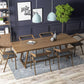 Pinewood Solid Wood Brown Tone Dining Table Simplicity Trestle Base Table for Dining Room Clearhalo ' dining_table' 'Dining Tables & Seating' 'Dining Tables' 'furn' 'furn_dining_table' 'Furniture' 'furniture_dining_table' 'Kitchen & Dining Furniture' 'kitchen&dining_furn' 'kitchen' 'kitchen_dining_table' 1200x1200_f1bcfc7b-358b-4e60-8ec2-b24865cfadc7