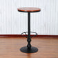 Industrial Style Home Furniture 1/3 Pcs Wood Round Table Set Clearhalo 'Bar Furniture' 'furn' 'furn_home_bar_bar_sets' 'Furniture' 'Home Bars & Bar Sets' 'home_bar_bar_sets' 'Kitchen & Dining Furniture' 1200x1200_f1bd49ef-ace0-47e4-bb8c-5e14c26eff17