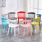 Contemporary Kitchen Dining Chair Plastic Slat Back Side Chair Clearhalo 'Dining Chairs' 'Dining Tables & Seating' 'dining_chair' 'furn' 'furn_dining_chair' 'Furniture' 'Kitchen & Dining Furniture' 1200x1200_f1c3cb70-d780-49d6-a700-c02c7b4710f7