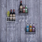 Metal Modern Wine Shelf with Bottle Stemware Holder Wall Mounted Wine Racks Clearhalo 'furn' 'furn_wine_racks' 'Furniture' 'Kitchen & Dining Furniture' 'Wine Racks' 'wine_racks' 1200x1200_f1c44d67-1bca-4ebd-b260-8ce80db7e6f7