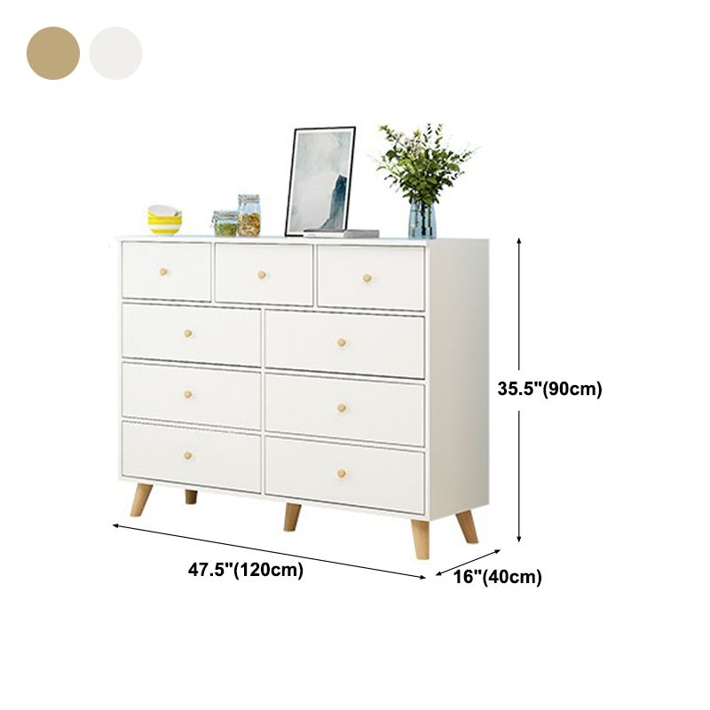 Modern Engineered Wood Sideboard Simple Buffet Table with Drawer for Living Room Clearhalo 'buffet_sideboard' 'Buffets & Sideboards' 'furn' 'furn_buffet_sideboard' 'Furniture' 'furniture_buffet_sideboard' 'Kitchen & Dining Furniture' 1200x1200_f1c66c8b-bc5c-4ceb-baa3-3d72e20d5283