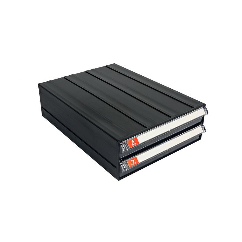 Archivo moderno de gabinete de plástico con cajones para el hogar u oficina