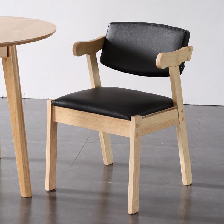 Modern Solid Wood Dining Room Set with Round Table Dining Table Furniture Clearhalo 'Dining Room Sets' 'Dining Tables & Seating' 'dining_room_set' 'furn' 'furn_dining_room_set' 'Furniture' 'furniture_dining_room_set' 'Kitchen & Dining Furniture' 'kitchen&dining_furn' 'kitchen' 1200x1200_f1cd15b1-fd80-46c8-932d-97da867a012e