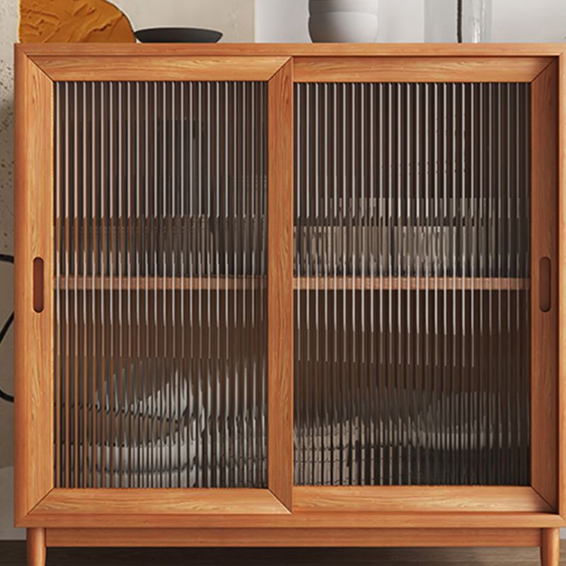 Mobile moderno armadio in legno massiccio armadio per porte in vetro con cassetti