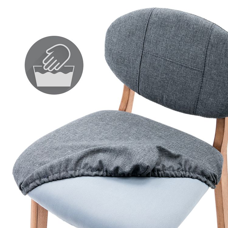 Nordic Wood Low Back Barstool 30" H Indoor Tall Stool with Upholstered for Dining Room Clearhalo 'Bar Furniture' 'Bar Stools' 'bar_stools' 'furn' 'furn_bar_stools' 'furniture_bar_stools' 'Kitchen & Dining Furniture' 'kitchen&dining_furn' 'kitchen' 'kitchen_furn' Furniture' 1200x1200_f1d1d51b-69d4-4ec3-bca1-2d0b8602b61a