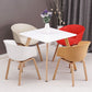 Contemporary Style Kitchen Metal Dining Chairs Dining Arm Side Chairs Clearhalo ' kitchen&dining_furn' 'Dining Chairs' 'Dining Tables & Seating' 'dining_chair' 'Furniture' 'furniture_dining_chair' 'Kitchen & Dining Furniture' 'kitchen' 1200x1200_f1d2bc20-af8c-4d01-a04a-8a4f534efb68