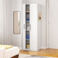 Modern Style Wardrobe Armoire Steel Home Wardrobe with Shelves