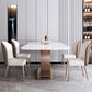 Nordic Sintered Stone Top Dining Set Rectangle 1/4/5/6 Pieces Dining Room Table Set Clearhalo 'Dining Room Sets' 'Dining Tables & Seating' 'dining_room_set' 'furn' 'furn_dining_room_set' 'Furniture' 'Kitchen & Dining Furniture' 1200x1200_f1d915dc-3589-4b4c-8184-73e537670fad