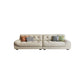 Cream-white Sectional down Padded Tufted Back Tech/flannelette Sofa