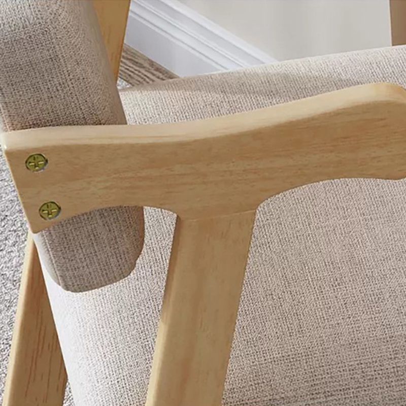 Contemporary Arm Chair Open Back Wood Dining Room Chair for Dining Room Clearhalo 'Dining Chairs' 'Dining Tables & Seating' 'dining_chair' 'furn' 'furn_dining_chair' 'Furniture' 'Kitchen & Dining Furniture' 1200x1200_f1db6a18-781c-4c8f-aa1b-10fe36f994c4