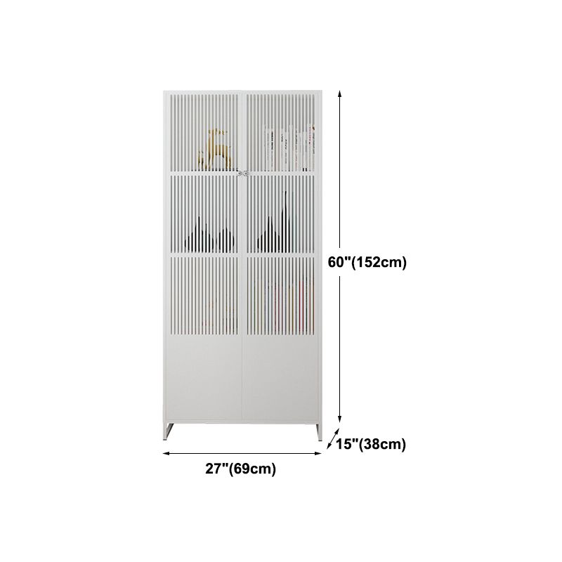 Door Iron Living Room Sideboard Cabinet Modern Buffet Server Cabinet with Storage Clearhalo 'buffet_sideboard' 'Buffets & Sideboards' 'furn' 'furn_buffet_sideboard' 'Furniture' 'Kitchen & Dining Furniture' 1200x1200_f1ddcd8c-483e-4b5c-bbdf-012b6b2d6499