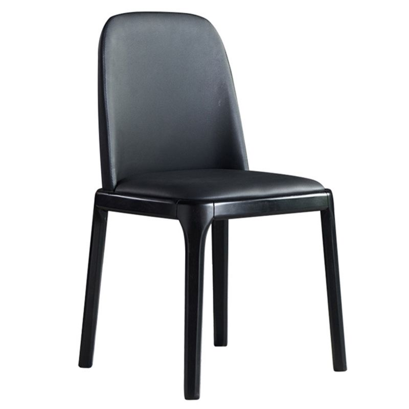 Modern Style Home Dining Side Chair Wood Parsons Armless Chair Clearhalo 'Dining Chairs' 'Dining Tables & Seating' 'dining_chair' 'furn' 'furn_dining_chair' 'Furniture' 'Kitchen & Dining Furniture' 1200x1200_f1df83d7-047c-4989-a1f4-90efa13c573c