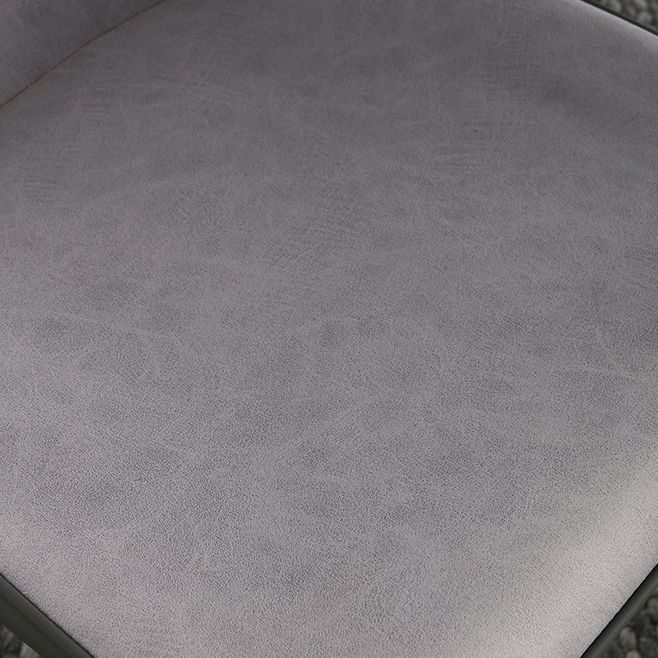 Contemporary Metal Dining Room Armless chairs Upholstered Side Chairs for Home Use Clearhalo ' kitchen&dining_furn' 'Dining Chairs' 'Dining Tables & Seating' 'dining_chair' 'furn' 'furn_dining_chair' 'Furniture' 'furniture_dining_chair' 'Kitchen & Dining Furniture' 'kitchen' 1200x1200_f1e12e59-3a1c-4b9c-b7fa-eca523ebdcfa