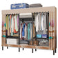 Contemporary Style Wardrobe 1 Door Steel Wardrobe Closet for Home