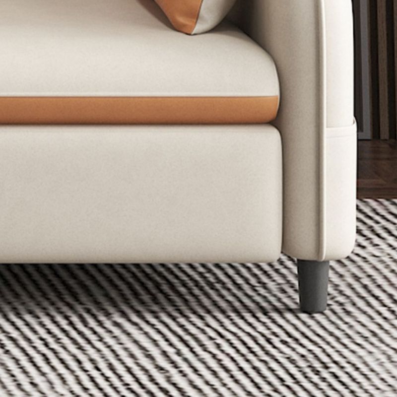 Right Hand Facing L-shape Sectional with Recessed Arm for Living Room Clearhalo 'furn' 'furn_sectionals' 'Furniture' 'furniture_sectionals' 'kitchen' 'kitchen_sectionals' 'Living Room Furniture' 'Sectionals' 1200x1200_f1e43288-746a-40b9-b310-2f26c8212ecf