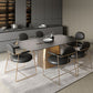 Traditional Luxury Dining Table Stone Dining Table with Pedestal Base Clearhalo 'Dining Tables & Seating' 'Dining Tables' 'dining_table' 'furn' 'furn_dining_table' 'Furniture' 'furniture_dining_table' 'Kitchen & Dining Furniture' 'kitchen' 'kitchen_dining_table' 1200x1200_f1e928ec-c8cf-440e-93fa-16bf57d6d06f