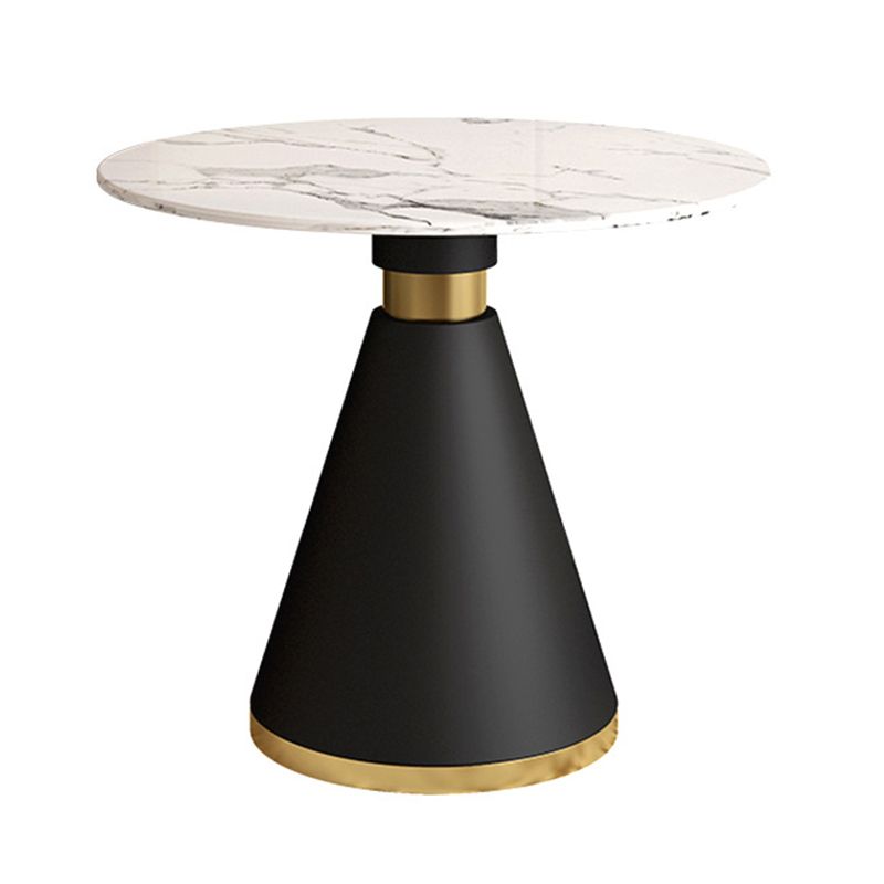 Moderne eetkamer 1/5 stuks rond stenen eettafel voor woonkamer