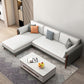 MODERNE 35.43 "H FAUX CHAUX SQUARE SALA SOFA et chaise pour le salon