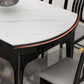 Contemporary Dining Room Table Solid Wood 4 Legs Dining Site Table Clearhalo 'Dining Tables & Seating' 'Dining Tables' 'dining_table' 'furn' 'furn_dining_table' 'Furniture' 'Kitchen & Dining Furniture' 1200x1200_f1f1d58f-ae80-4b2d-894f-783739fa701c