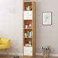 Modern Corner Vertical Shelf Bookcase Engineered Wood Book Shelf with Cabinets Clearhalo 'Bookcases' 'furn' 'furn_bookcases' 'Furniture' 'Office Furniture' 1200x1200_f1f68123-0e22-48bf-b43a-abd114d85b76