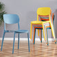 Modern Stackable Chair Dining Armless Chairs with Plastic Legs for Kitchen Clearhalo ' kitchen&dining_furn' 'Dining Chairs' 'Dining Tables & Seating' 'dining_chair' 'furn' 'furn_dining_chair' 'Furniture' 'furniture_dining_chair' 'Kitchen & Dining Furniture' 'kitchen' 1200x1200_f1fa8d85-e509-42e4-a8d1-a7b4f123f645